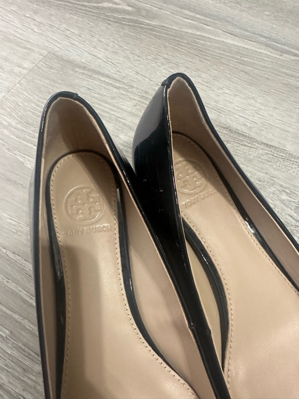 Tory Burch Black Patent Leather Shoes - Picture 4 of 7